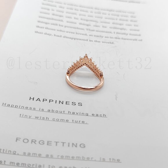 Pandora Princess Wishbone Ring - Picture 5 of 8